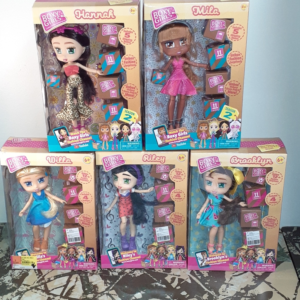 5 boxy girls